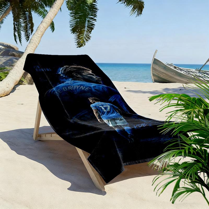 The Brain Kevin De Bruyne Beach Towel Portable For Travel Outdoor Camping Seaside Quickdrying Swim Towel Swim Travel And Vacation Towels Beach