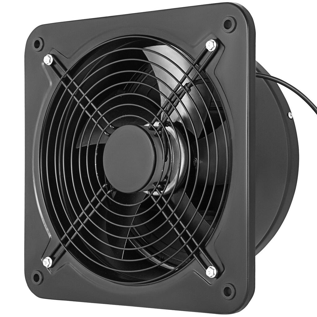 12 Inch Industrial Ventilation Extractor Metal Axial Exhaust 300MM Air Puller Fan (300MM/12 Inch)