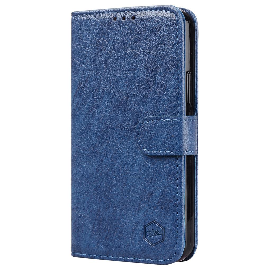 For Samsung Galaxy A55 5G Case Solid Color PU Leather Stand Phone Cover