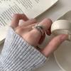 Vintage Silberringe Pferdeform Sternzeichen Jahr des Pferdes 2026 Retro Silber Tierringe Geschenke Feiner Schmuck für Damen Herren