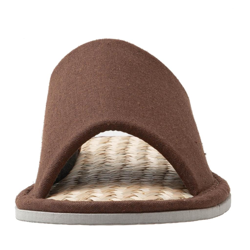 Malai Gress Tøfler med Naturlig Malai Tilgjengelig i 3 Størrelser og 4 Tøfler med Åpen Sommer Innendørs Unisex [zenHome] [Laget Gress, Farger] Kule,