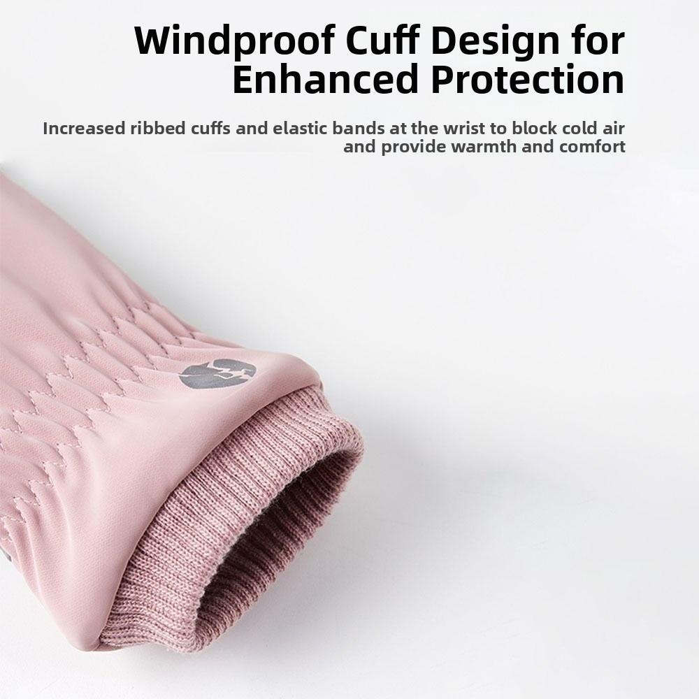 Waterproof Touch Screen Gloves Warm Cycling Mittens New Snowboard Gloves  Winter