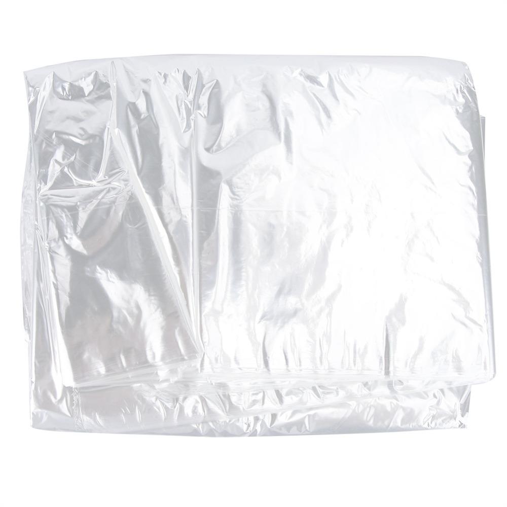 50pcs 60x100cm Disposable Clothes Dust Bags 60x120cm Transparent See Through Clothes Covers 60x90cm PP Plastic Clothes Dust Bags