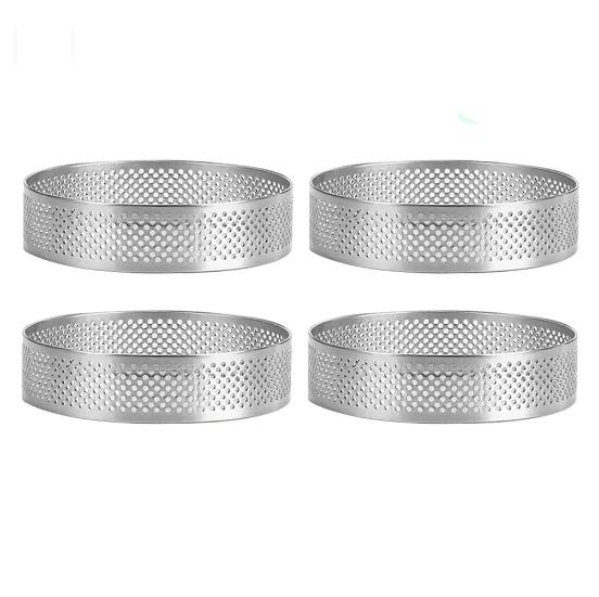 

Stainless Steel Round Muffin Molds And Rings One Size