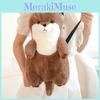 Adorable Plush Otter Backpack Doll Soft Toy For Kids Cute Gift In Yellow Or Brown