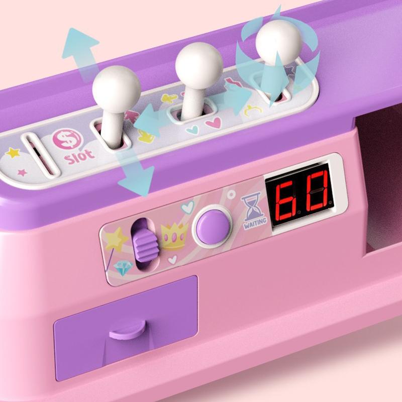 Children's Doll Grabbing Machine, Small Household Mini Clip Doll, Large Coin Twist Machine
