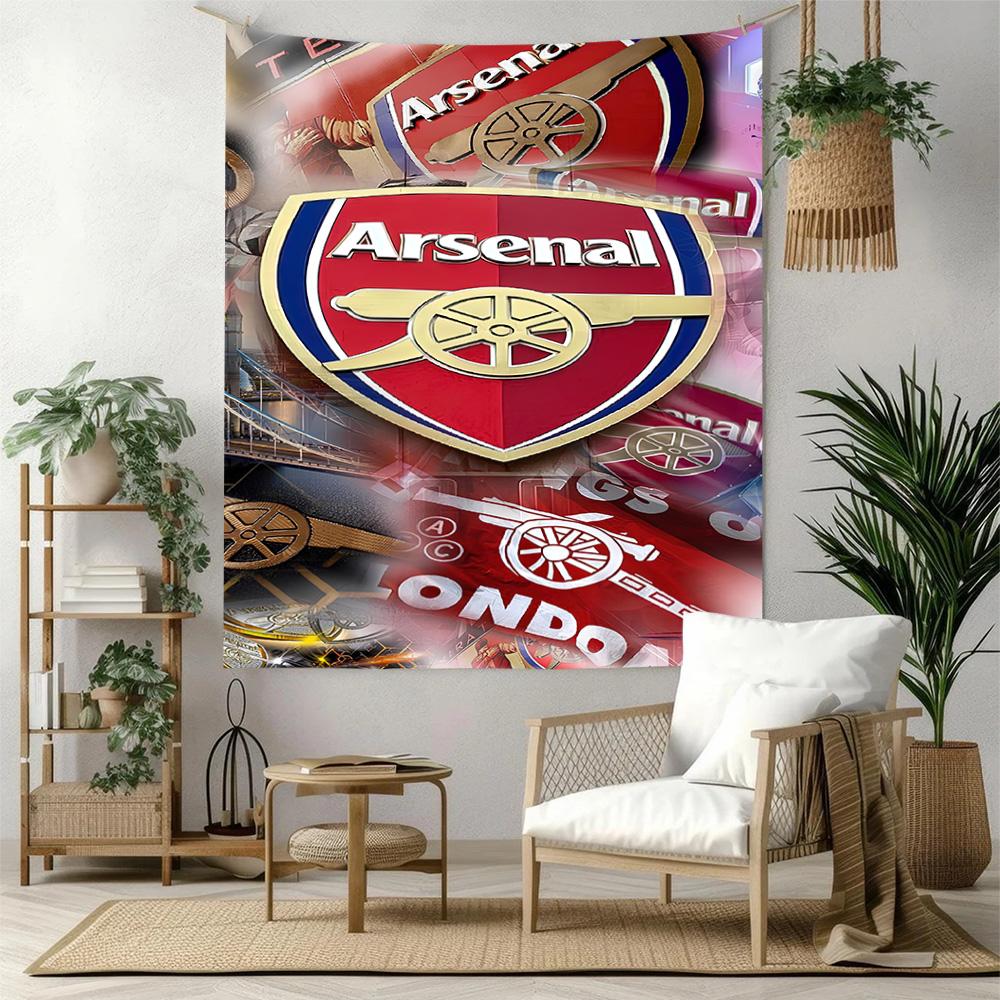 Love Arsenal Football Club Wall Decor Tapestry Art For Pet Memorial Birthdaywedding Party Backdrop Family Gift