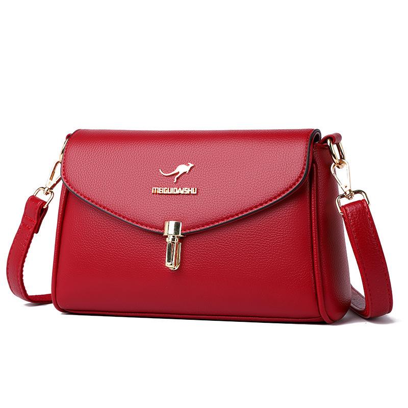 Women's bag summer new middle-aged women's bag shoulder messenger bag atmospheric mother small bag one piece delivery