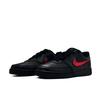 Nike Court Vision Scar Shooting Stars Cushioning, Wear Resistant Low top Skateboard Shoes Unisex Black Red DH2987-002(Team1356-)
