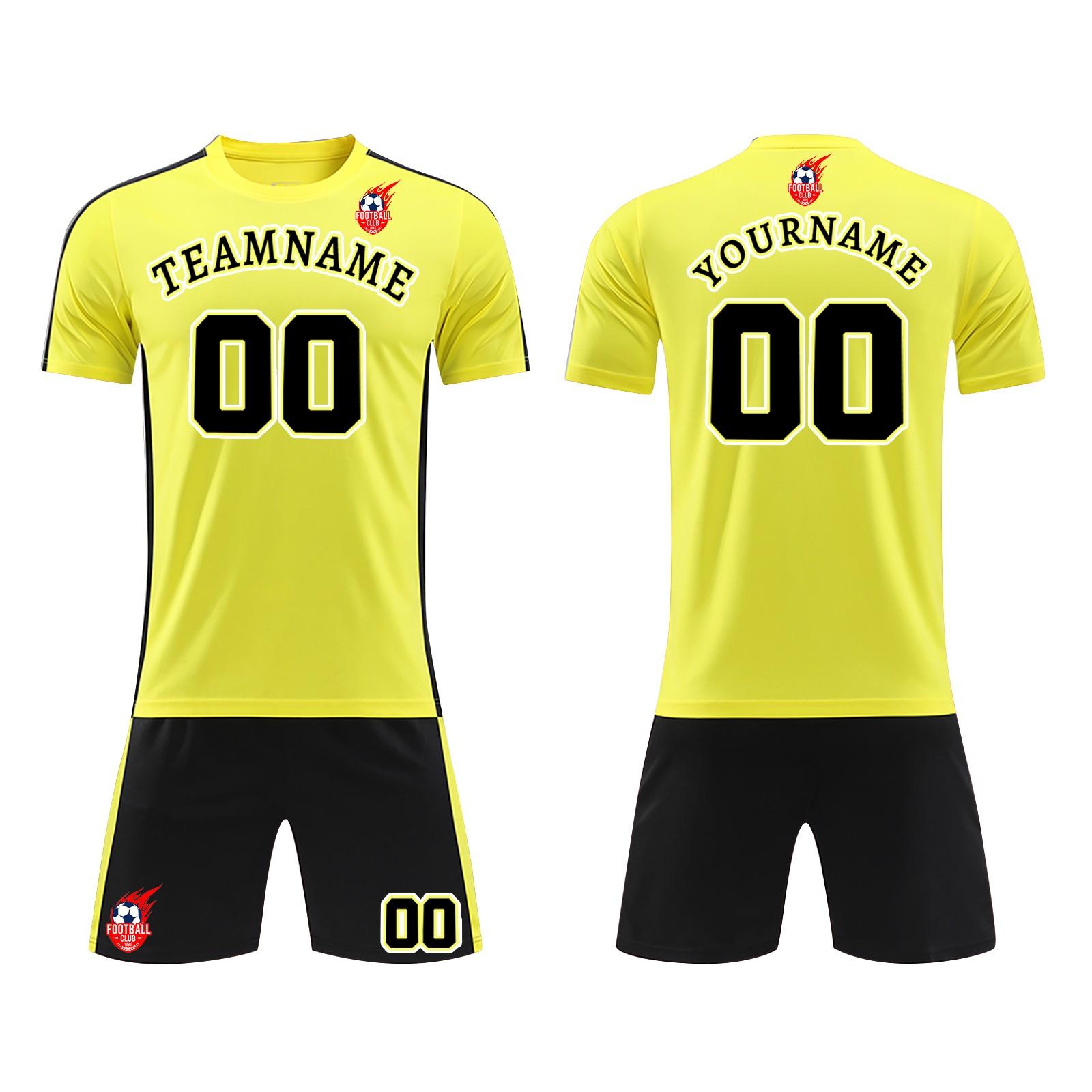 

Комплект спортивной команды, комплект футбольного тренировочного костюма 24 жёлтый