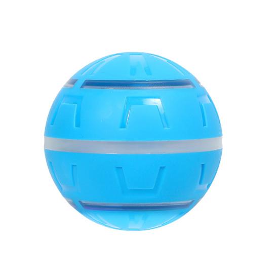 Electric Rolling Ball Dog Toy Smart Automatic Bouncing Ball with LED Light Interactive Touch Activation Moving Ball Toy for Small Medium Dogs