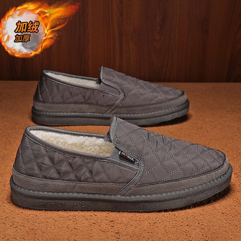 

Мужские хлопковые ботинки зимние сапоги мужские зимние бархатные утепленные теплые Мартин водонепроницаемые низкие мужские ботинки Северо-восточные большого размера хлопковые ботинки 44