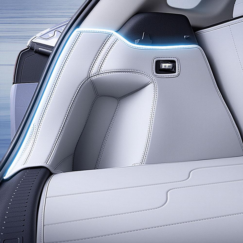 For BYD Sea Lion 06 EV/DMI Nappa Leather Trunk Mat Car Mounted Full Surround Foot Mat Trunk Mat Protective Equipment Accessories