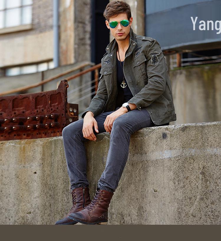 2022 Men's Military Workwear Jackets - Spring/Autumn Large Size Trend