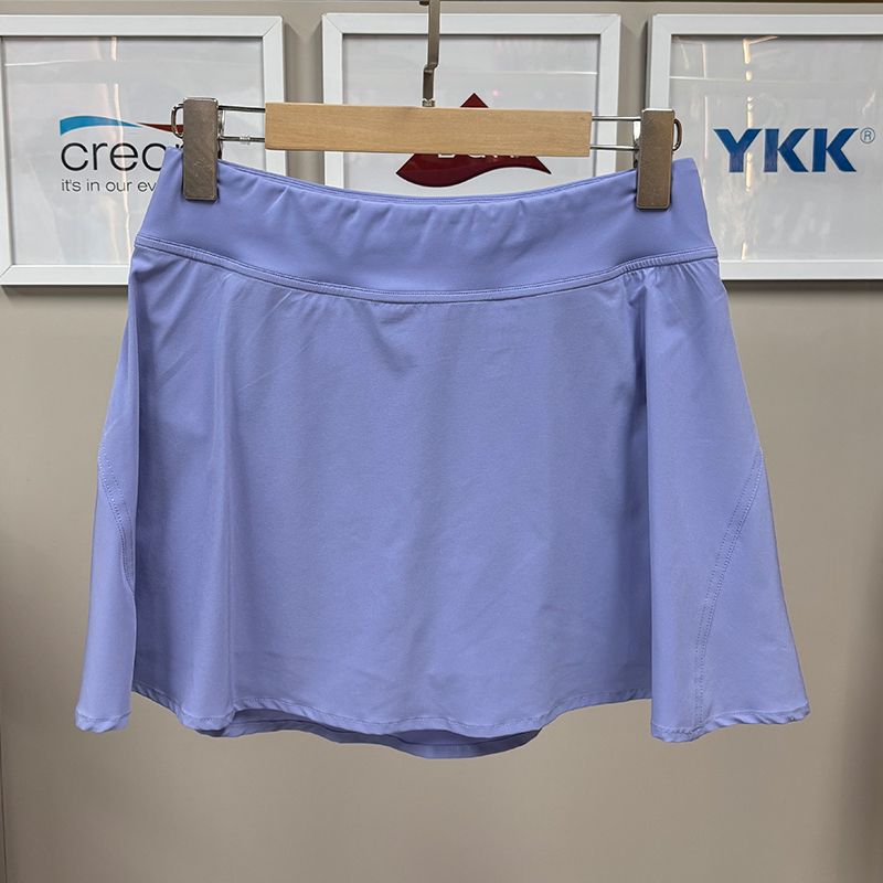 Lu Same Sports Skirt for Women 2025 New Arrival Ice Quick-Drying with Lining Fake Two-Piece Tennis Skirt Yoga Skirt