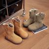 Girls Mid-calf Boots Autumn Winter New Versatile Children's Fashion Boots Chic Trend Kids Causal Boots Matte Leather Non-slip