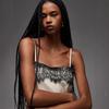 Women's Square Neck Sleeveless Lace Trim Satin Cami Dress Asymmetric Hem Slip Dress