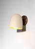 Italian Inspired Brass Wall Sconce Luxury Ivory Wall Lamp