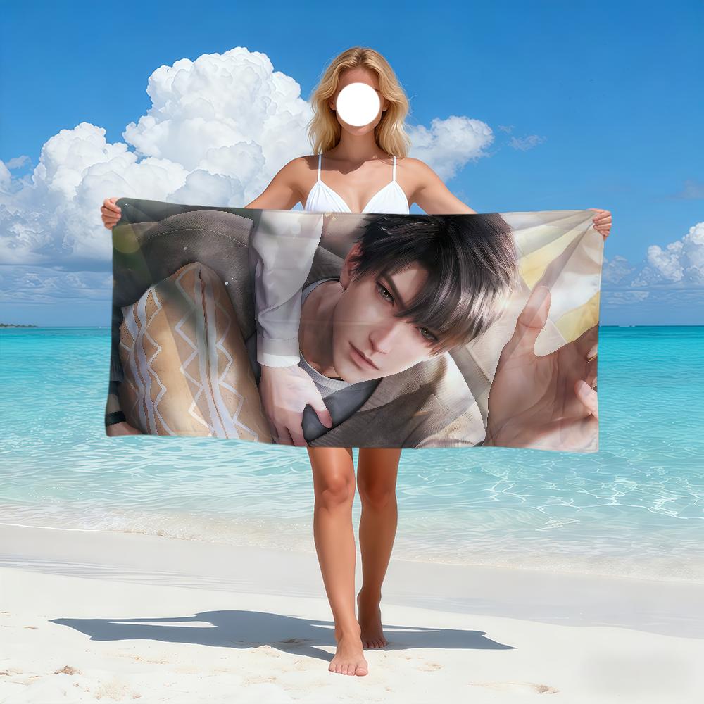 game Zayne muscle Love and Deepspace Towel Soft Quick Dry Beach Towels for Gift Travel Gym bathing Spa Camp sport Pool Towel