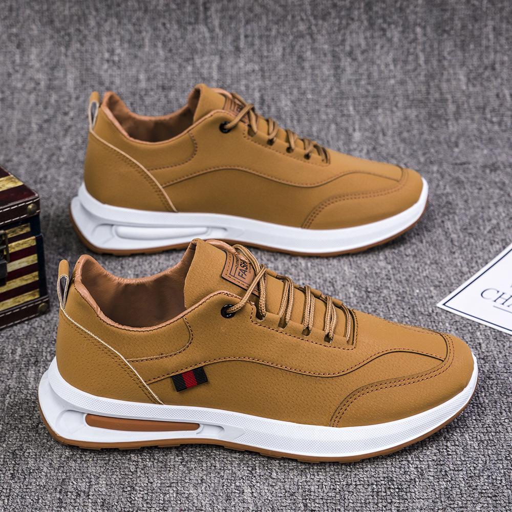 New leather casual sports shoes dad shoes shoes running shoes student shoes