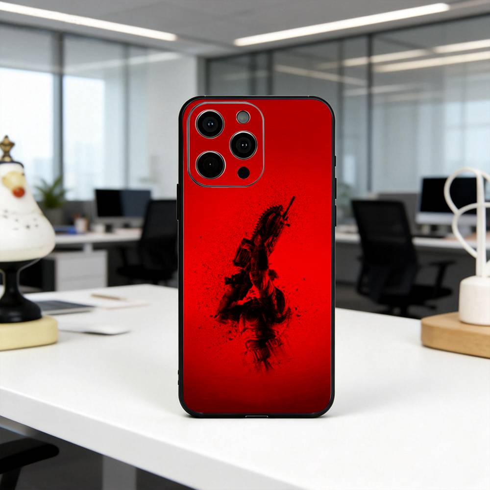 Game G-Gears Of W-War-es Phone Case For iPhone 17, 16,15,14,13,12,11 Plus,Pro Max, Others Soft Black Cover