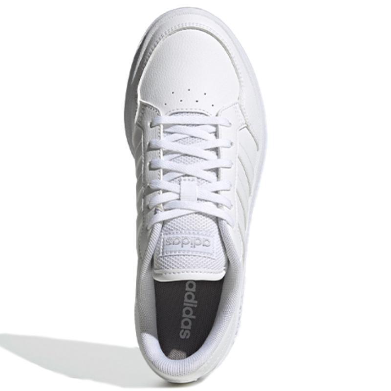 Adidas Women's Breaknet 'White Silver Metallic' Women's Sneakers FX8725