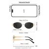 3PCS Women's Retro Oval Metal Frame Glasses Suitable for Daily Commuting Pography Decoration and Fashion Choices