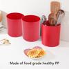 PP Material Chopstick Basket 360 Degree Rotatable Tableware Storage Container  For Home Kitchen