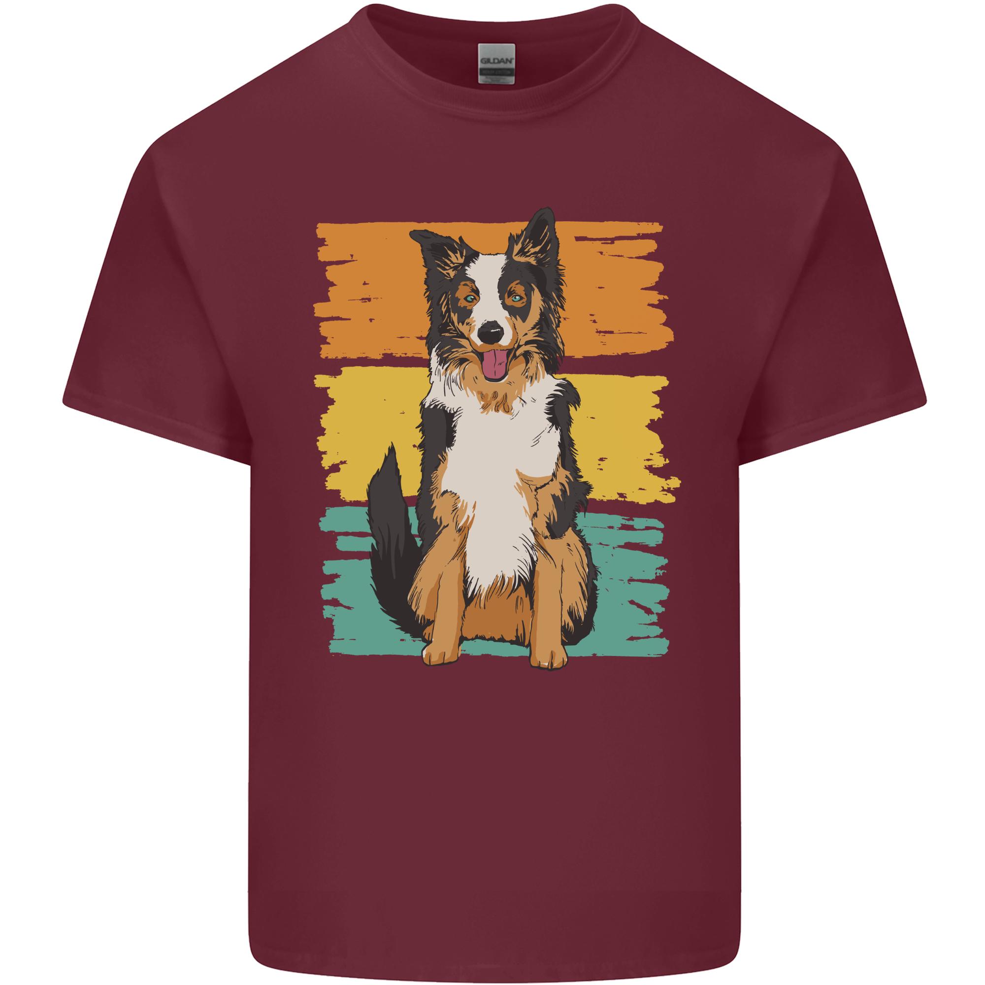 Australian Shepherd Dog Sheepdog Unisexs Light Cotton TShirt S