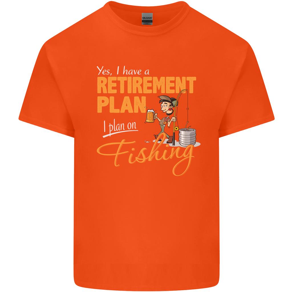 RetireUnisext Plan Fishing Funny FisherUnisex Unisexs Light Cotton TShirt