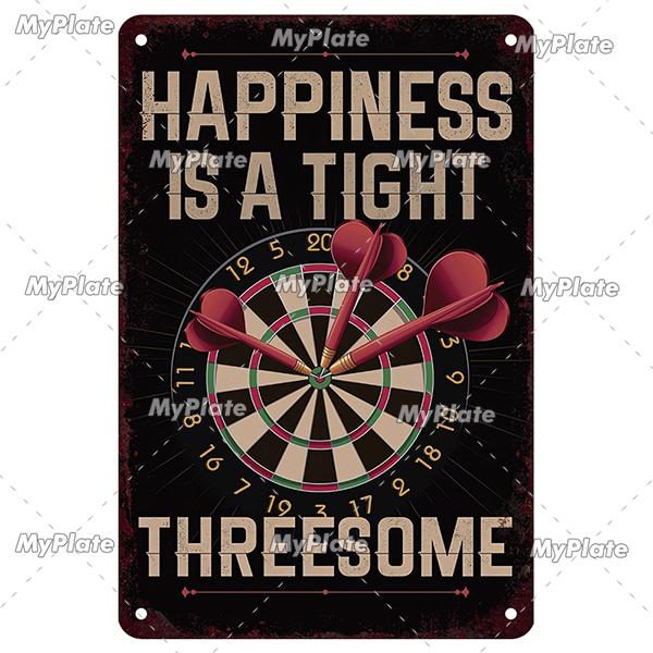 MyPlate Darts 180 Metal Sign Beer Bar Vintage Plaque Shop Tin Sign Plate Wall Decor For Bar Club Art Painting Poster Gift