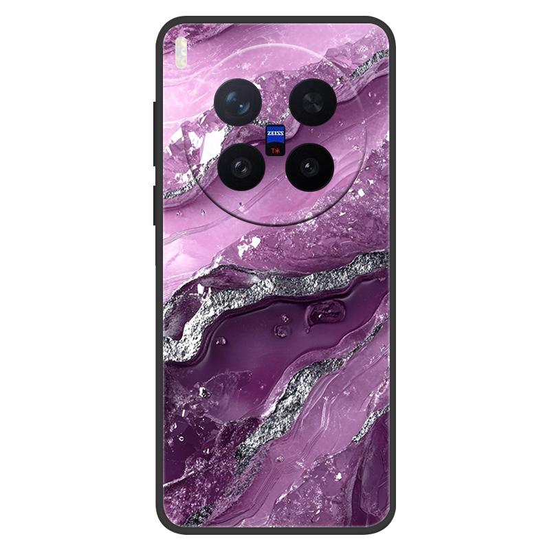 For VIVO X300 Pro Case Marble Painted Soft Matte Silicone Back Cover For Vivo X300 Full Protective Phone Shell X 300 X300 PRO