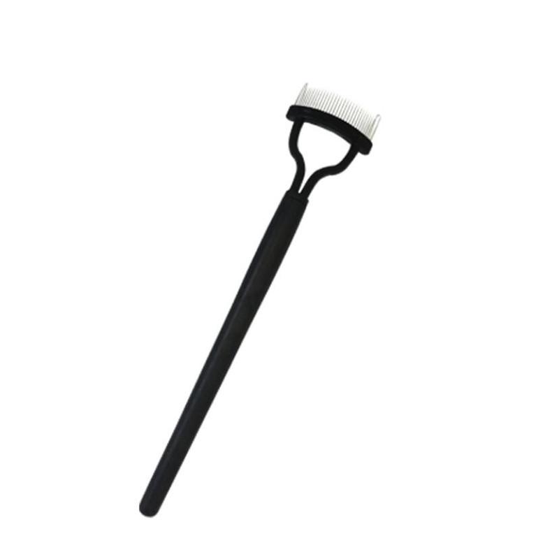 Wimpernzange, Beauty-Make-up, Wimperntrenner, faltbarer Wimpernbürstenkamm aus Metall, Mascara-Curl, Beauty-Make-up, Kosmetik-Tool