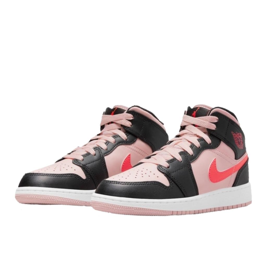 Air Jordan 1 Mid Pink Crimson