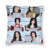 Kpop Style Babymonsters Group Pillowcase Soft Polyester Cushion Cover Decor Pillow Case Cover Home Square 18''