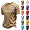 Herre Afslappet Rund Hals Kortærmet T-shirt