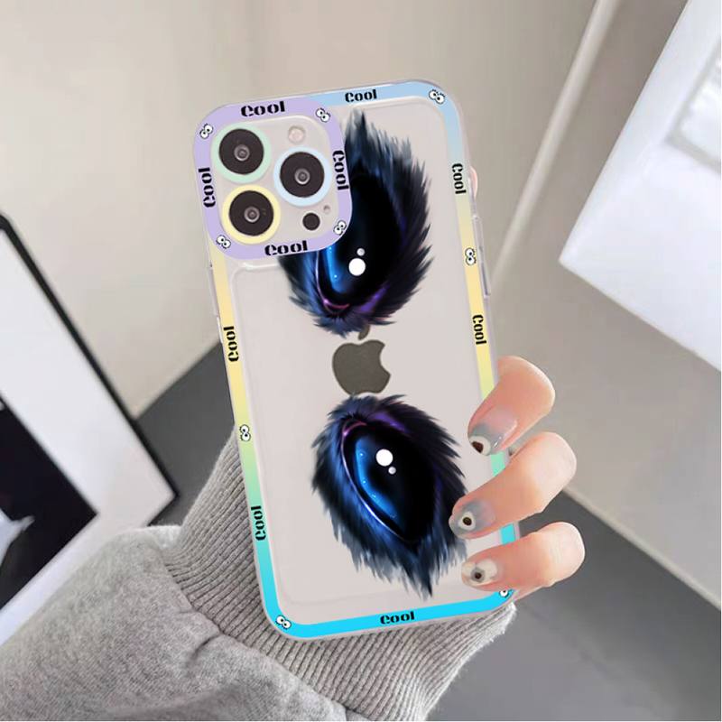 Eyes Art Phone Case for iPhone 11 12 13 Mini Pro Max 14 Pro Max Case shell