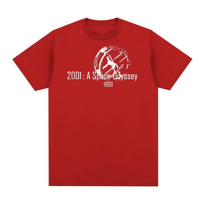 2001: 2001: Odyssee im Weltraum 1968 Discovery One Raumschiff Vintage Sci-Fi T-Shirt, Unisex Stanley Kubrick Fan Streetwear Tee, 100% Baumwolle Lässig Kurzarm