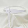 Cintura in ecopelle da donna semplice stile coreano forma irregolare nodo regolabile cintura lunga abito cappotto cintura corsetto accessori moda