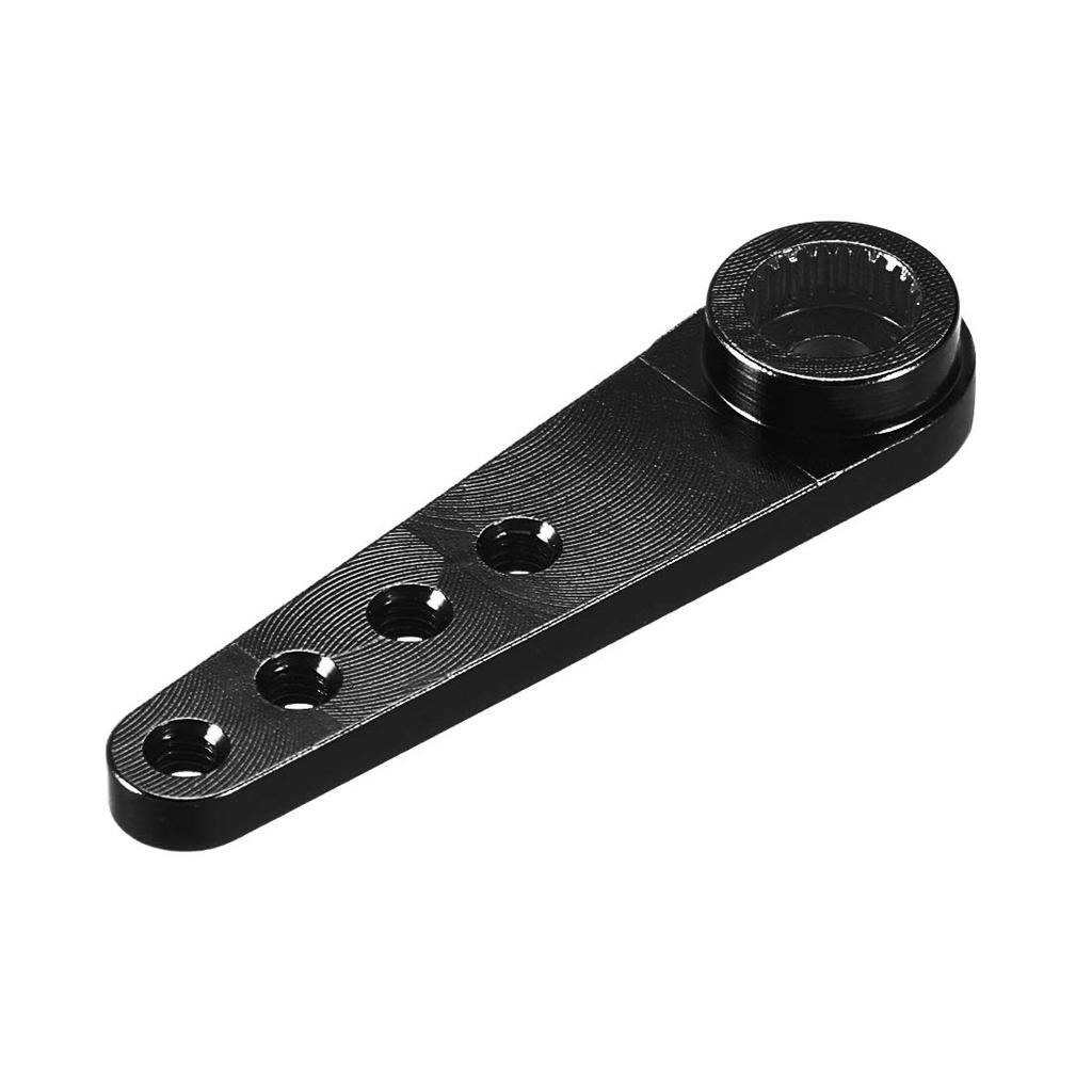 uxcell 25TRC Servo Horn, Aluminum, Black, for Futaba Sabox RC Model Car Boats, Pack of 2