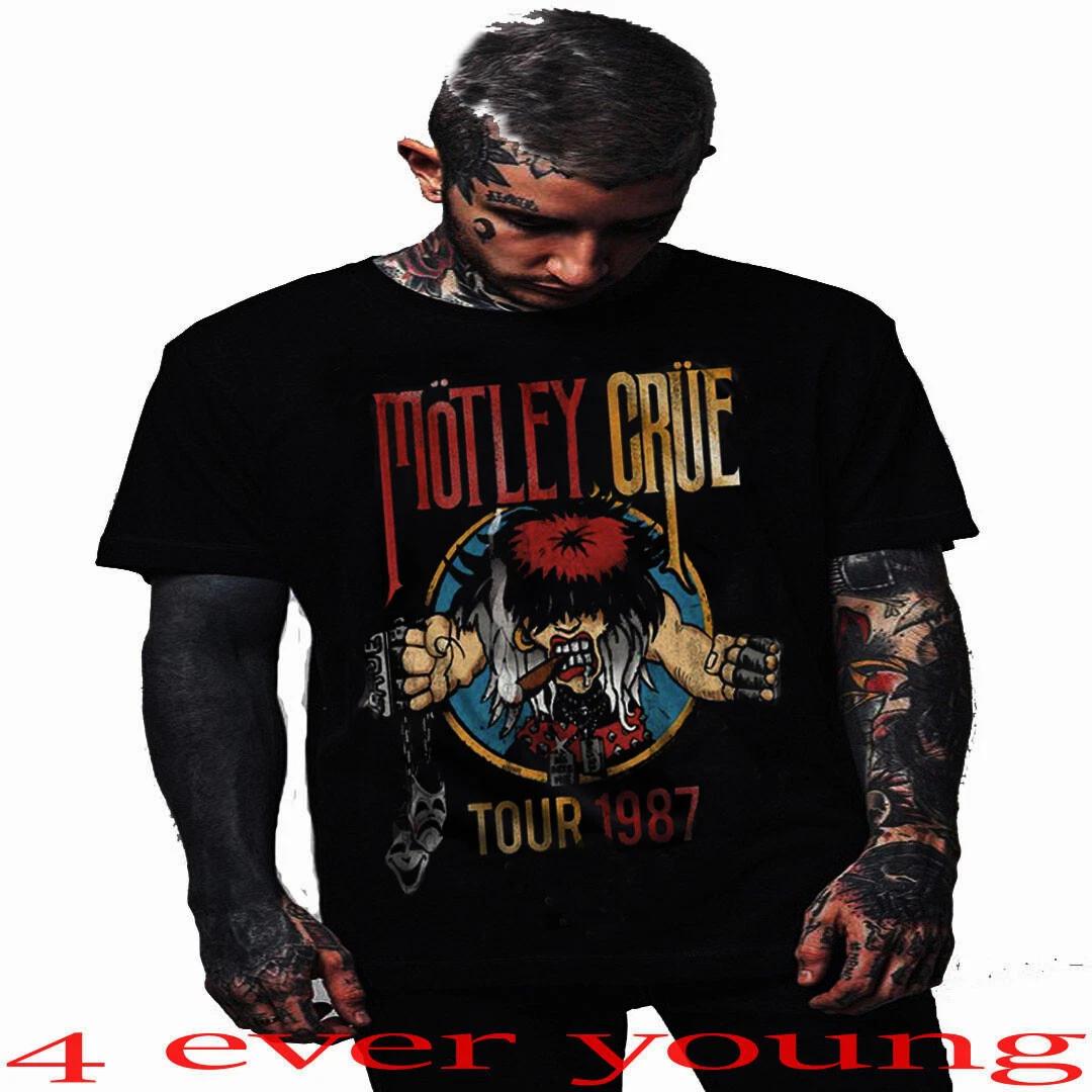 MOTLEY CRUE TOUR 1987 THE CLASSIC ROCK T-Shirt M