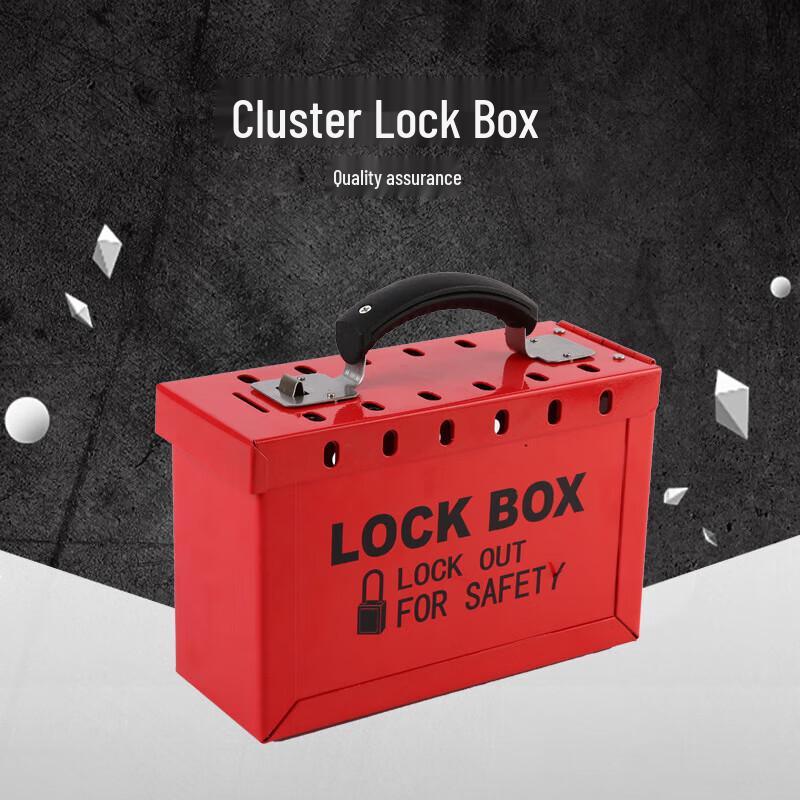 12-Lock Safety Lockout Box