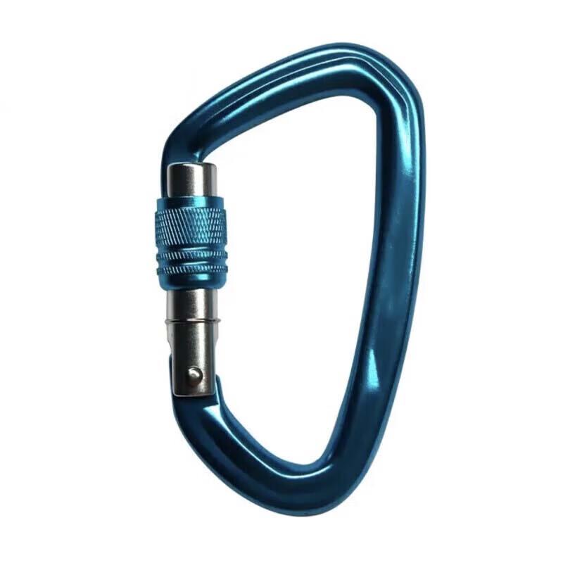 Yinghui D-Shape Screw-Gate Climbing Carabiner