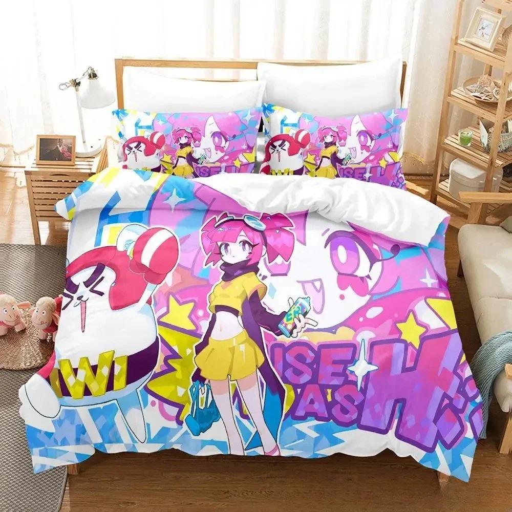 Home Living Muse Dash Bedding Set Single Twin Full Queen King Size Bed Set Adult Kid Bedroom Duvet Cover Sets 3D Print Anime Bed