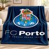 FC Porto blanket Flannel Blanket Soft Cozy Plush Throw for Sofa Bed Lightweight Home Decoration Outdoor camping