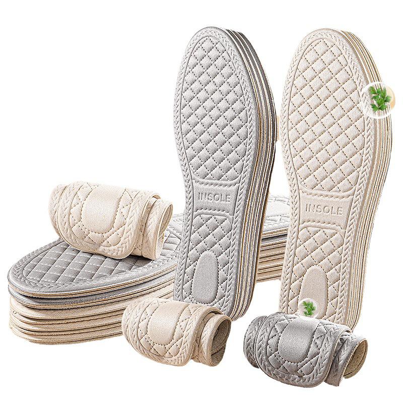 Nano Deodorizing Insoles: Breathable, Odor-Resistant, Shock-Absorbing, Fragrance Type for Men's & Women's Sports, Comfort in Long Standing.