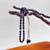 Handmade Glass Bead Rosary Bracelets Cross Pendants Bracelets Catholicism Prayer
