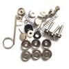 B-flat Trumpet Repair Kit: Screws, Springs, Felt Pads, Cork, Water Key, Brush, Universal Keys.