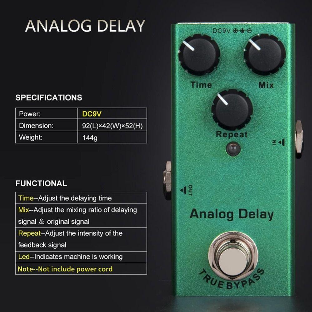 Analog Delay Electric Guitar Effects Digital Delay Multi Effects Pedal   Performance