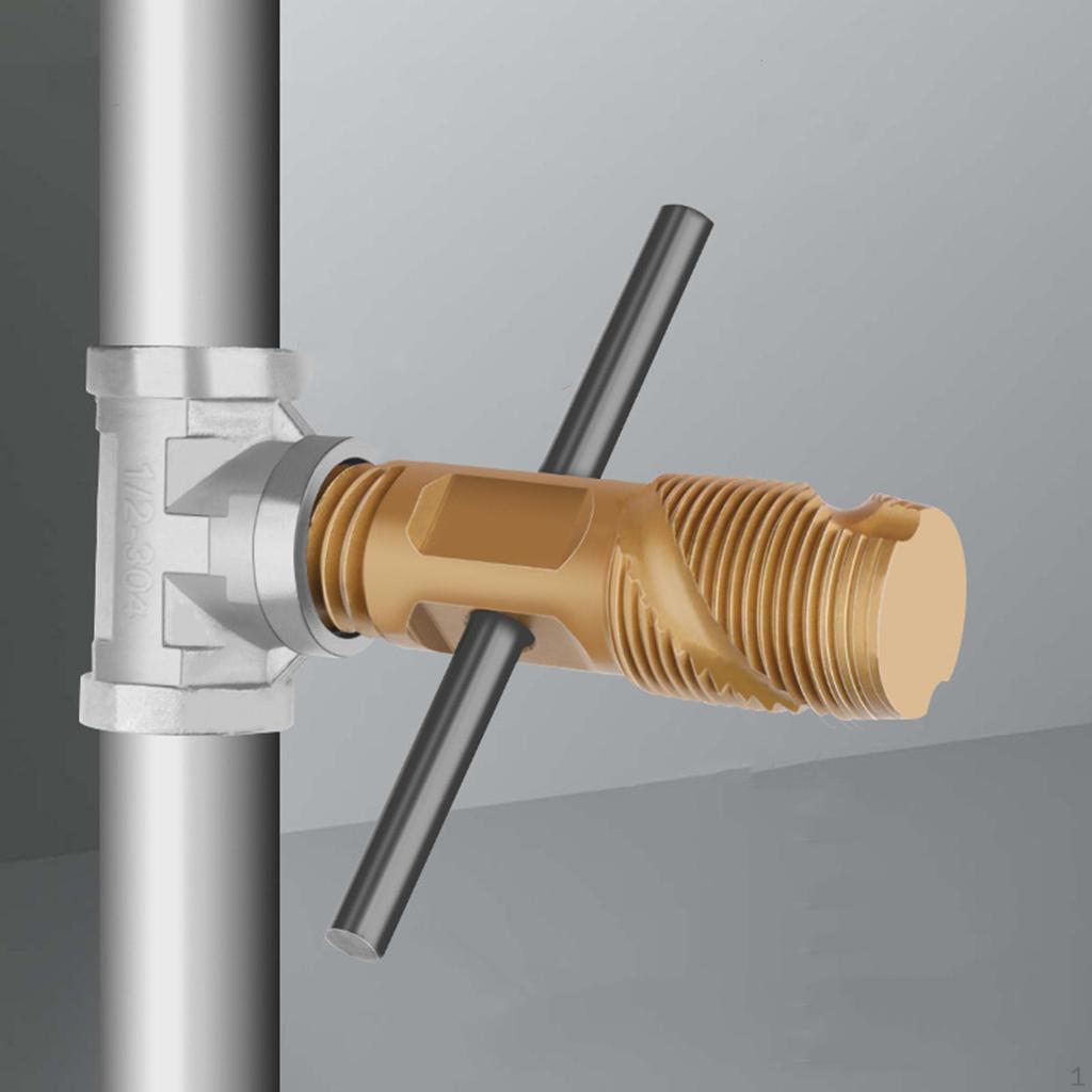 Damaged Screw Extractor Broken Wire Water Pipe Repairer Multiple Functions Convenient Metal